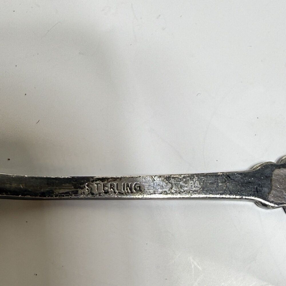 Silver Salt Spoon David-Andersen Norway Viking Norwegian Viking Boat Spoon Only - Picture 4 of 6